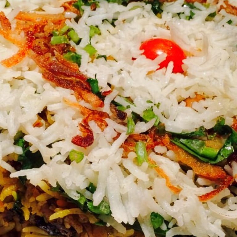 Delicious Goat Biryani Awaits