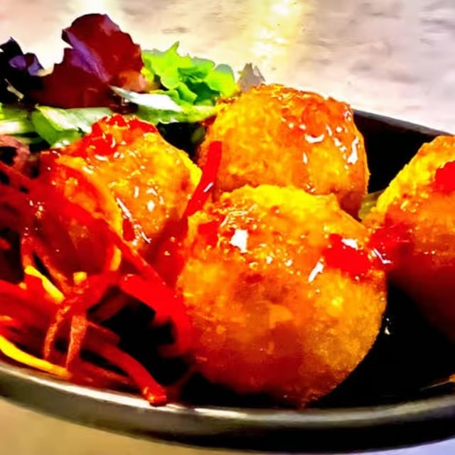 Goat Cheese Vada.